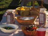 Picture of colorful ice cream sundae fixin's