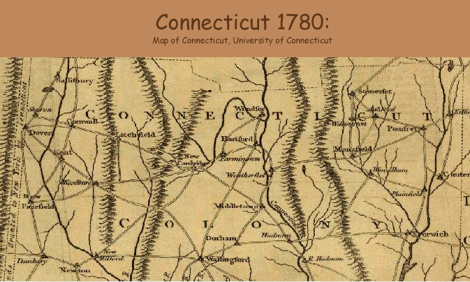 Connecticut Map_1780