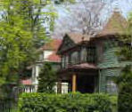 Picture of Kenyon St. homes, looking north